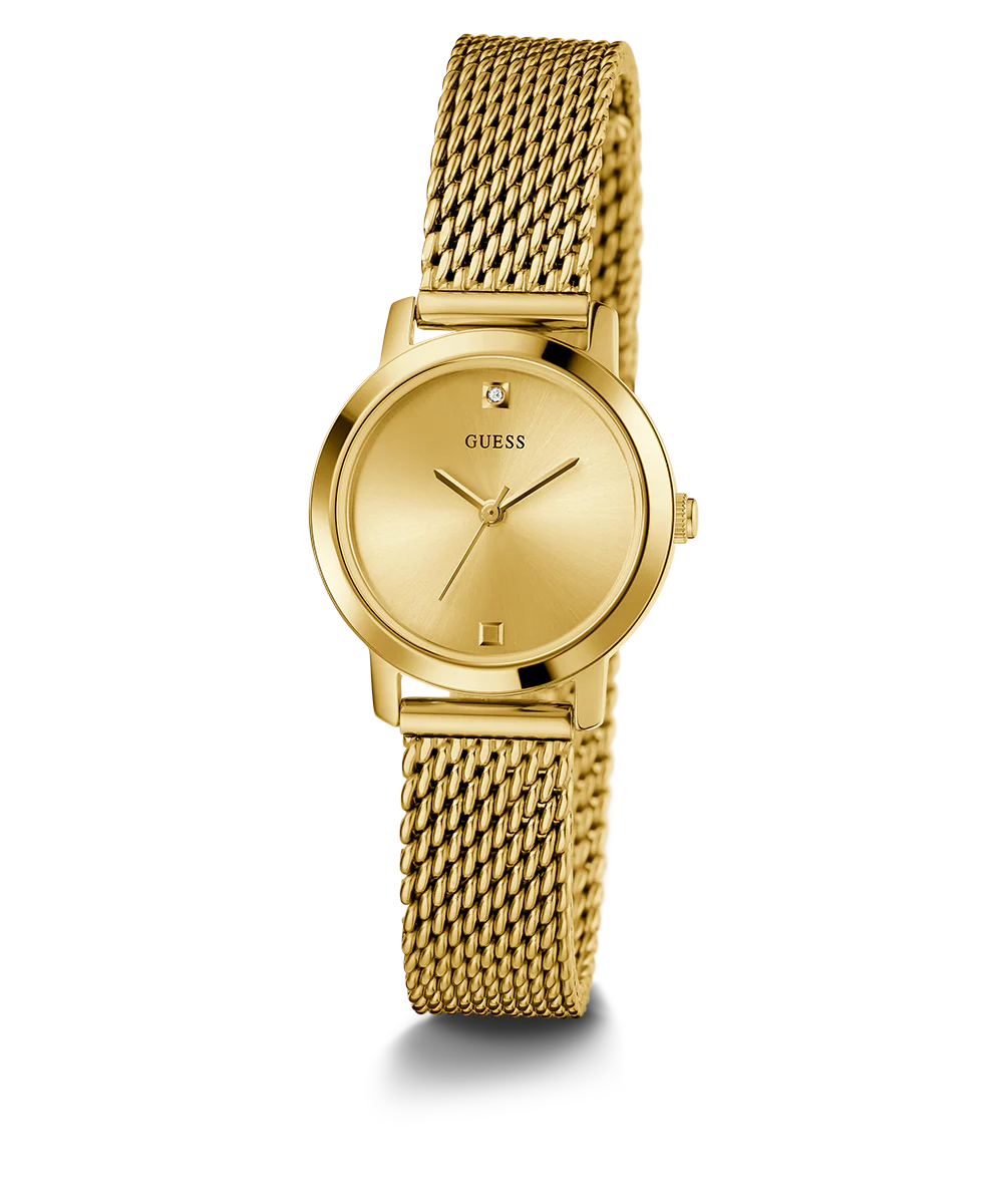 GUESS Ladies Gold Tone Analog Watch