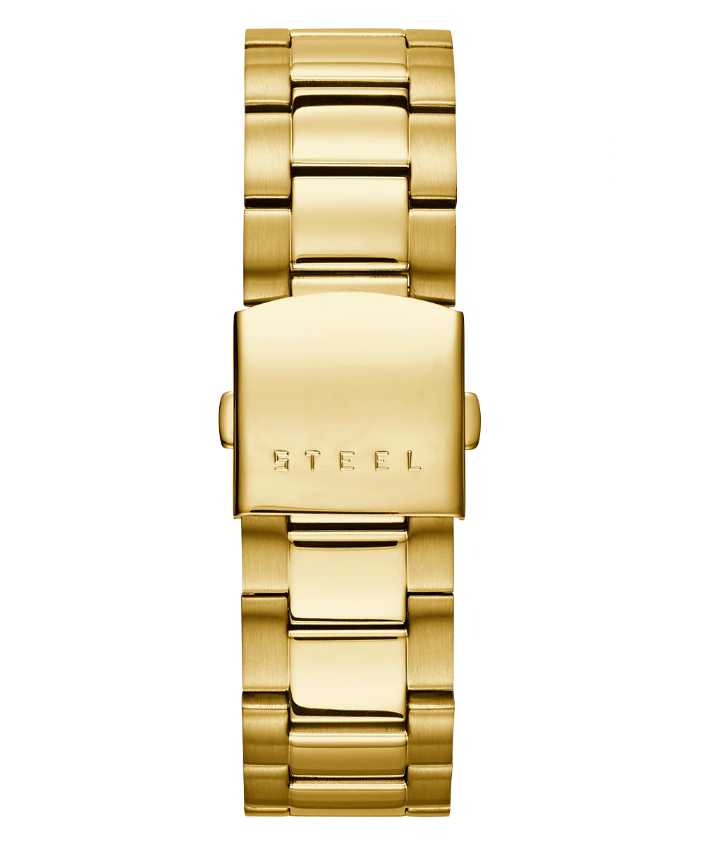 GUESS Mens Gold Tone Chronograph Watch