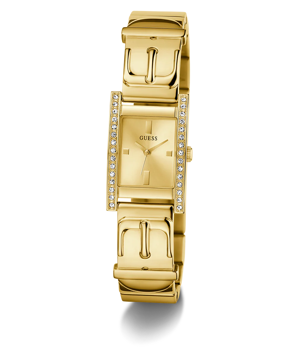 GUESS Ladies Gold Tone Analog Watch