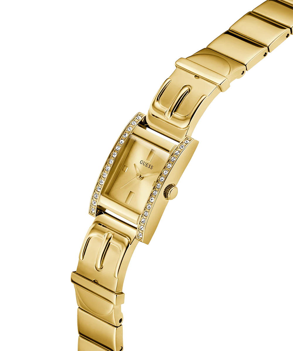 GUESS Ladies Gold Tone Analog Watch