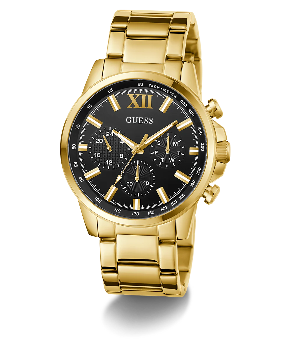 563-guess-mens-gold-tone-multi-function-watch-1.webp GUESS Mens Gold Tone Multi-function Watch
