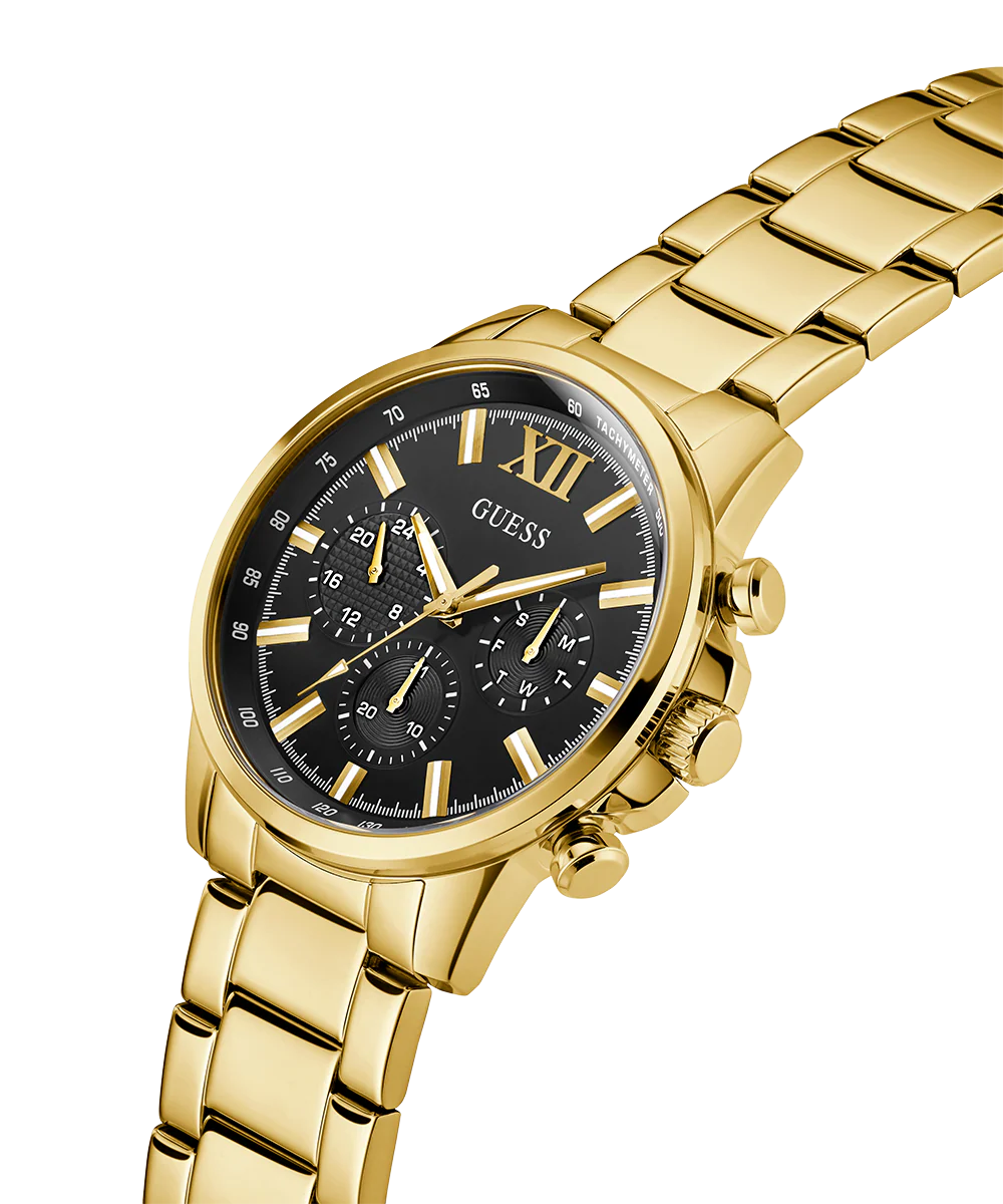 563-guess-mens-gold-tone-multi-function-watch-2.webp GUESS Mens Gold Tone Multi-function Watch
