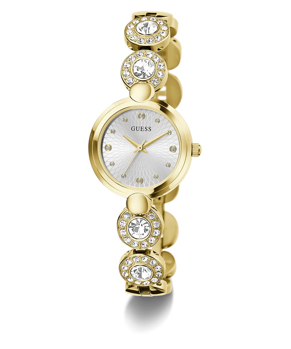 GUESS Ladies Gold Tone Analog Watch