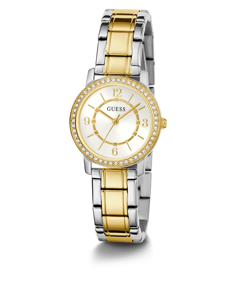 567-guess-ladies-silver-tone-gold-tone-analog-watch-1.webp GUESS Ladies Silver Tone/Gold Tone Analog Watch