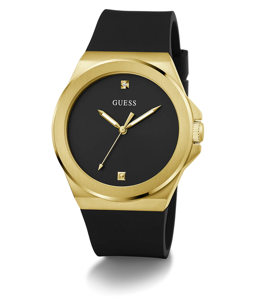 575-guess-mens-black-gold-tone-analog-watch-1.webp GUESS Mens Black Gold Tone Analog Watch