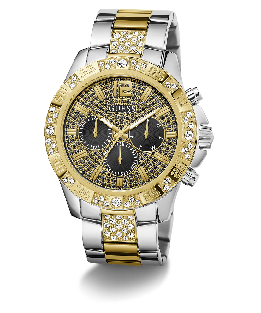 GUESS Mens 2-Tone Multi-function Watch