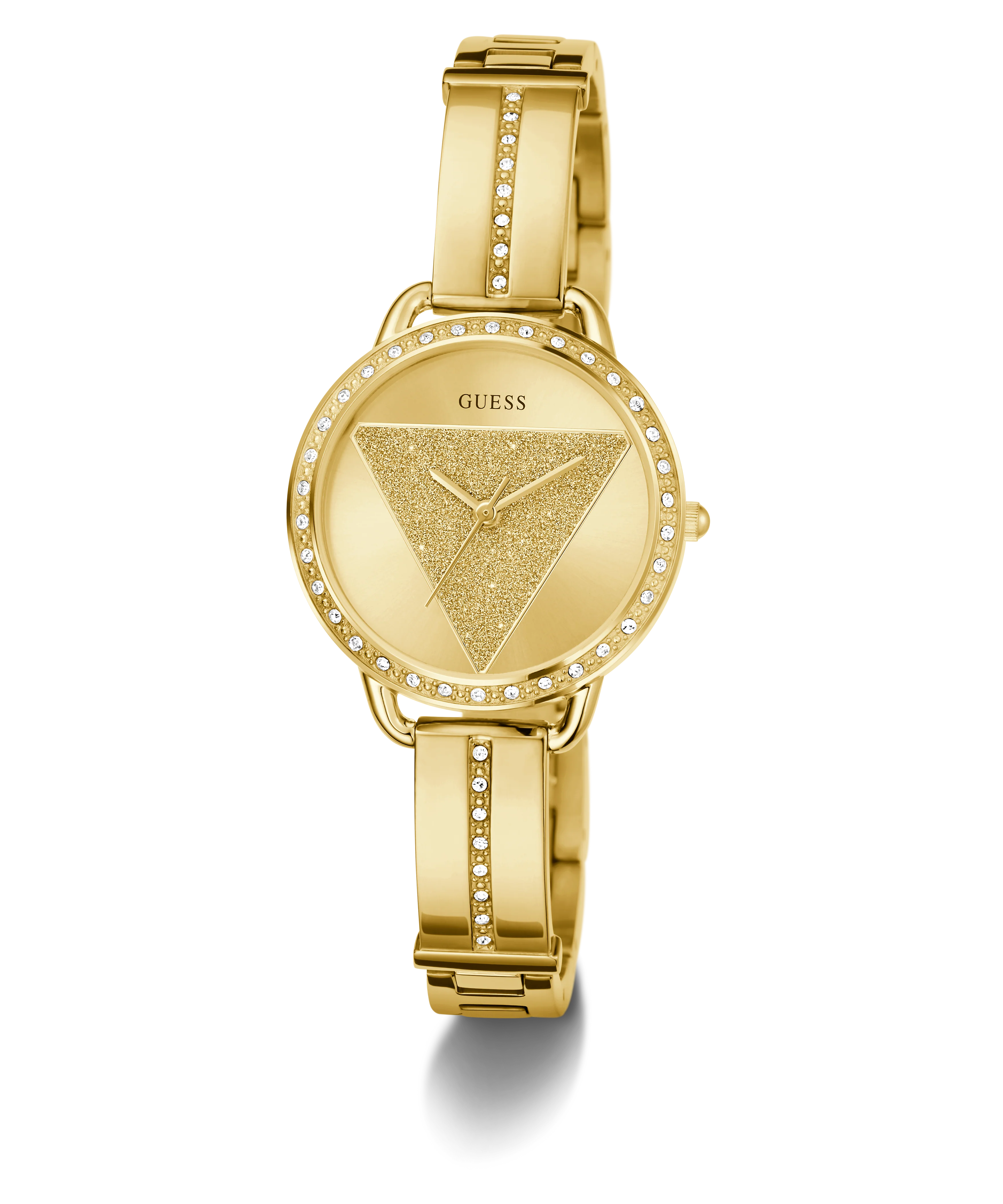 GUESS Ladies Gold Tone Analog Watch