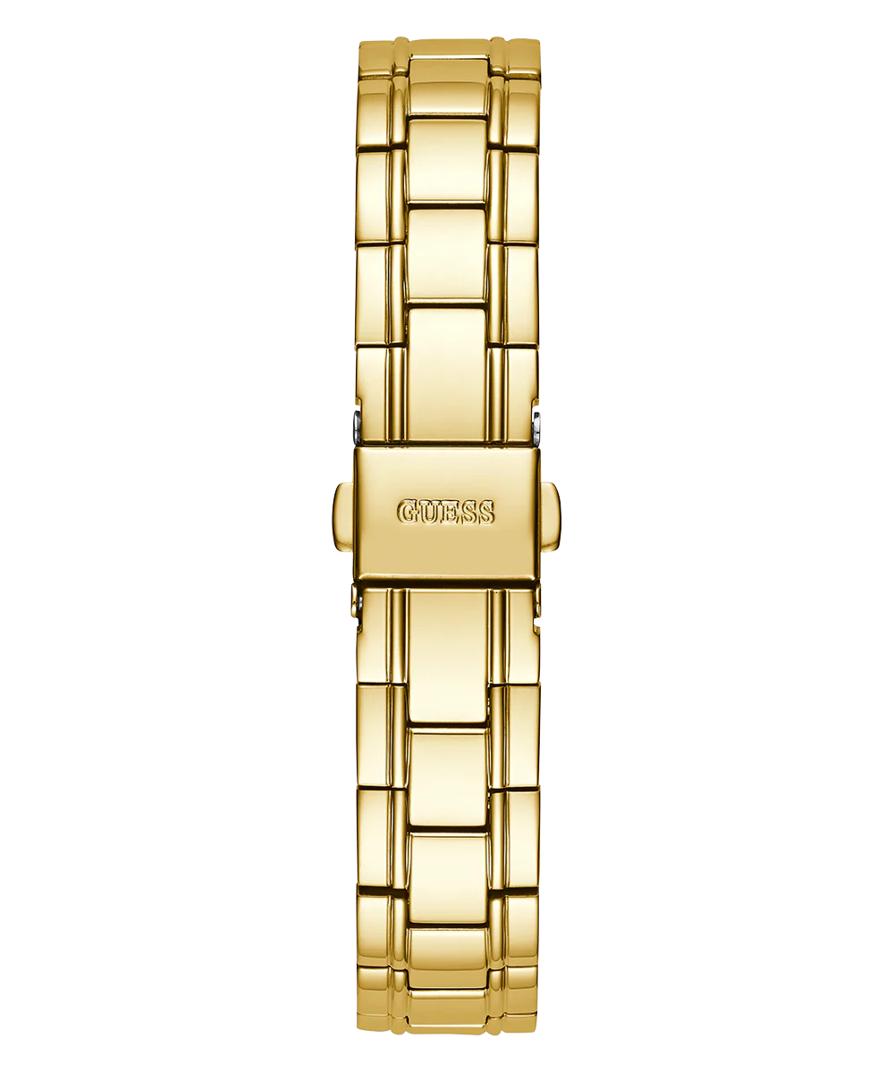 GUESS Ladies Gold Tone Day/Date Watch