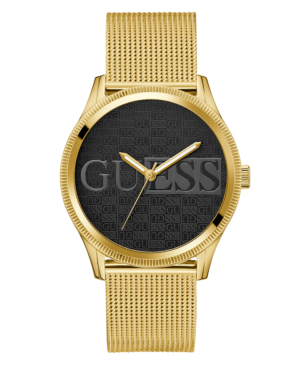 586-guess-mens-black-gold-tone-analog-watch-5.webp GUESS Mens Black Gold Tone Analog Watch
