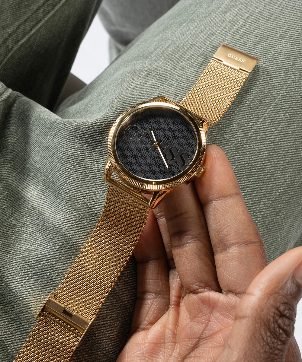 586-guess-mens-black-gold-tone-analog-watch-6.webp GUESS Mens Black Gold Tone Analog Watch