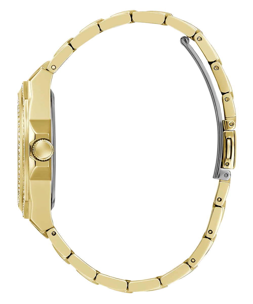 GUESS Ladies Gold Tone Multi-function Watch