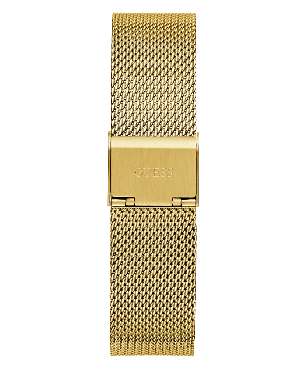 GUESS Mens Gold Tone Analog Watch
