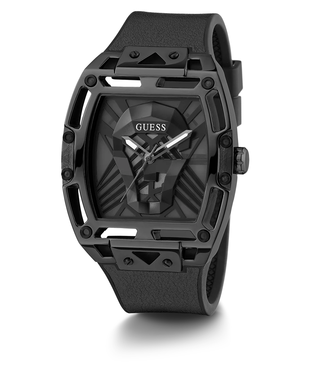 GUESS Mens Black Multi-function Watch