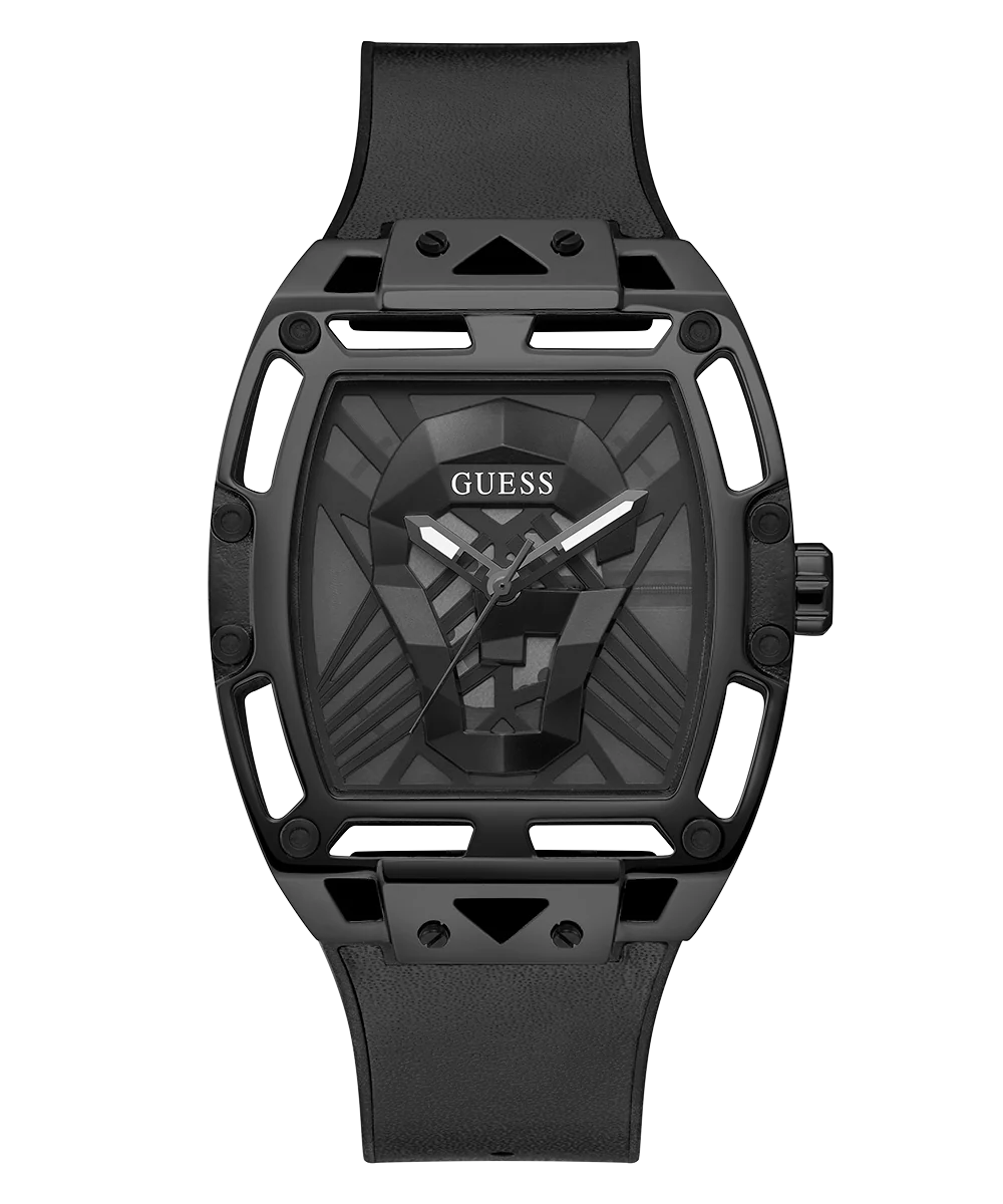 GUESS Mens Black Multi-function Watch