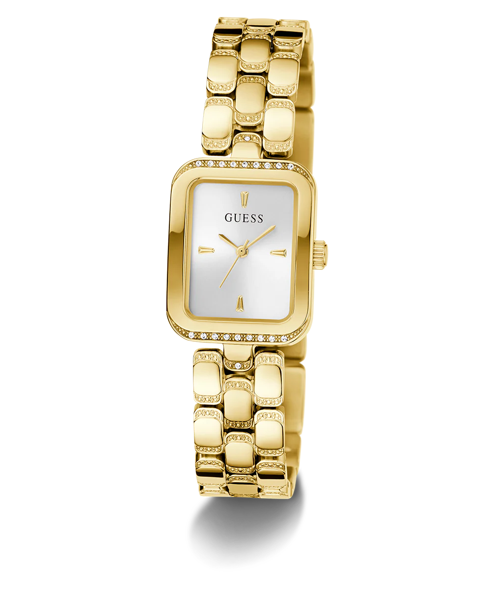 GUESS Ladies Gold Tone Analog Watch