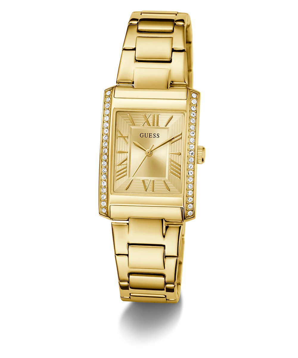 GUESS Ladies Gold Tone Analog Watch