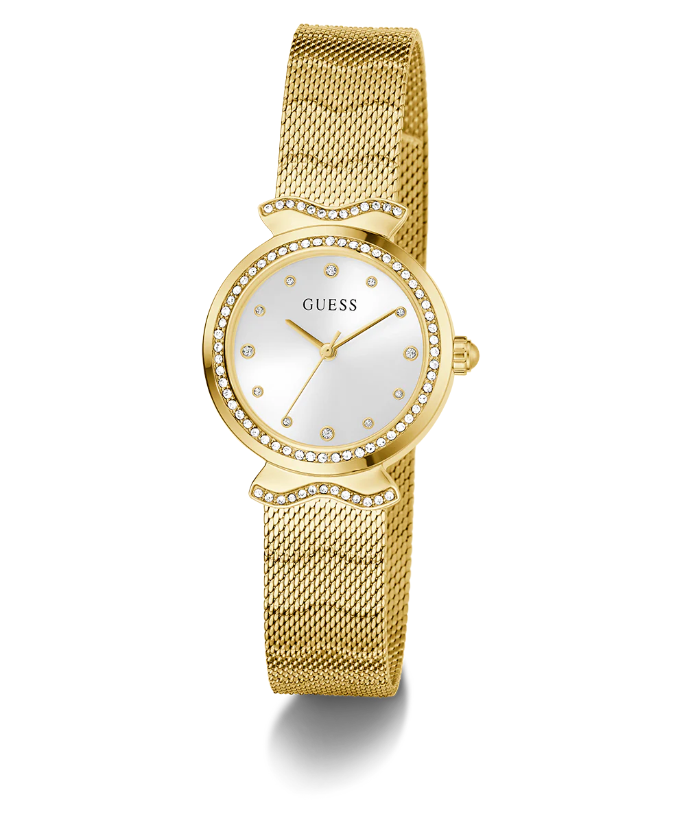 GUESS Ladies Gold Tone Analog Watch