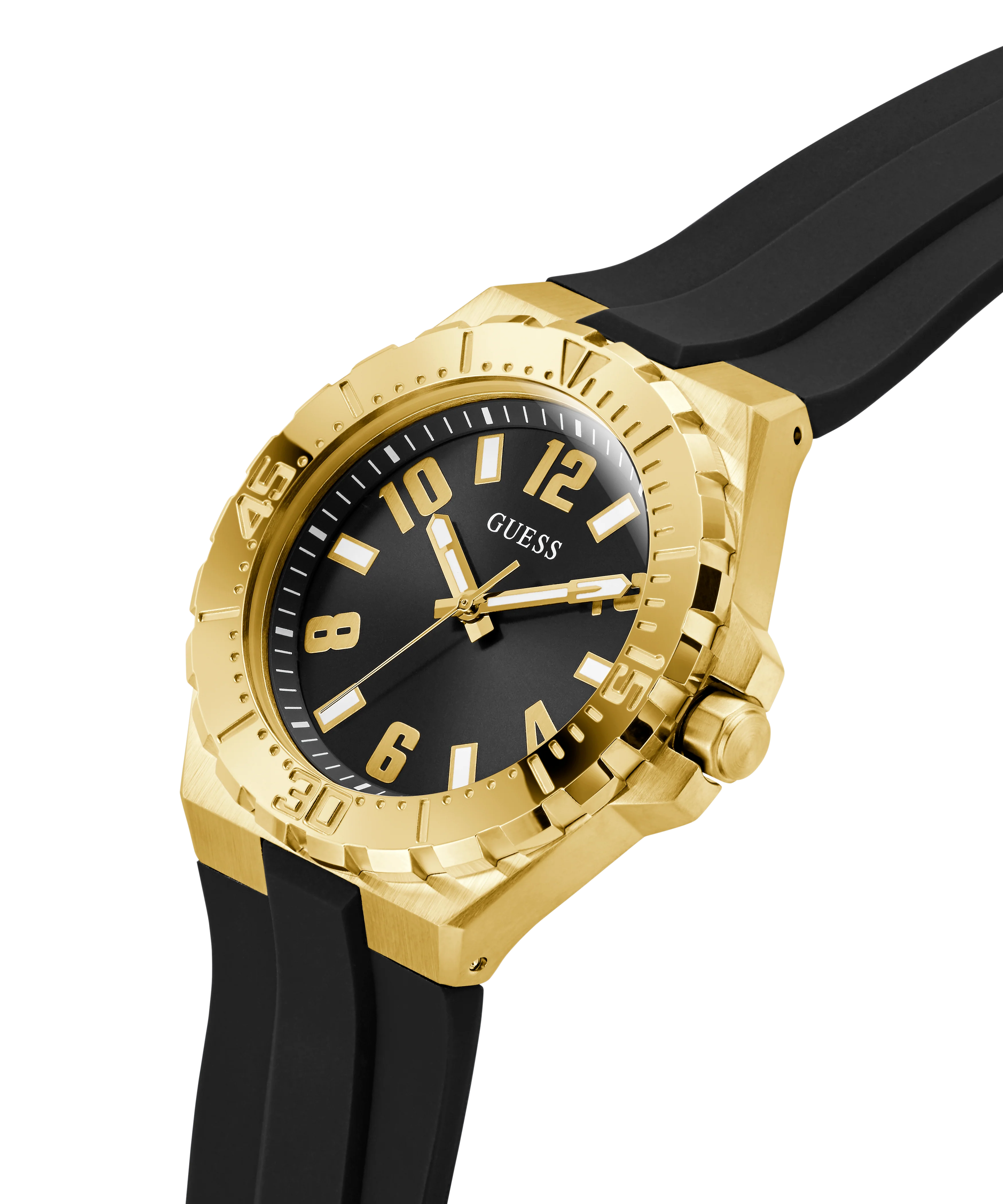 621-guess-mens-black-gold-tone-analog-watch-2.webp GUESS Mens Black Gold Tone Analog Watch
