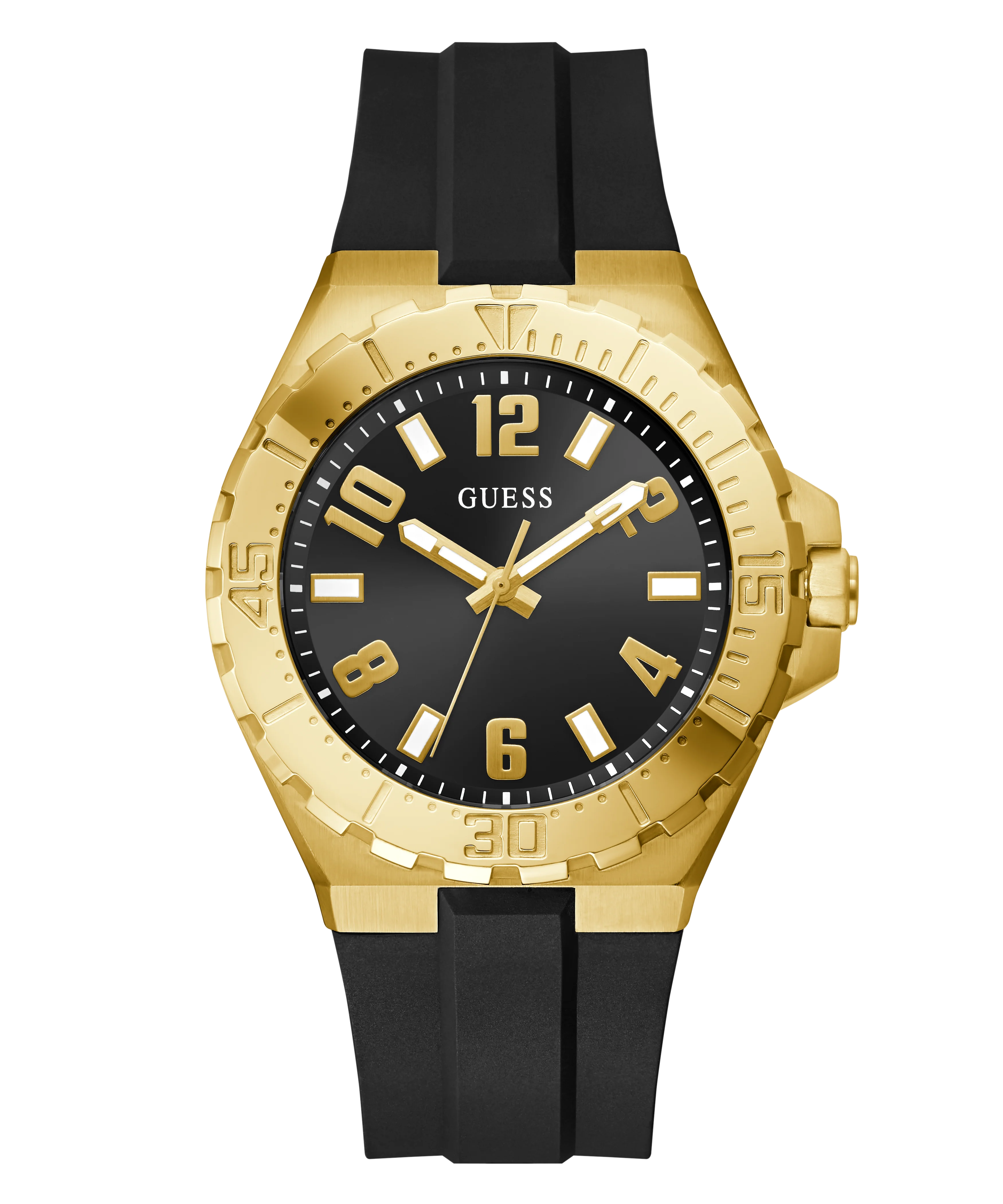 621-guess-mens-black-gold-tone-analog-watch-4.webp GUESS Mens Black Gold Tone Analog Watch