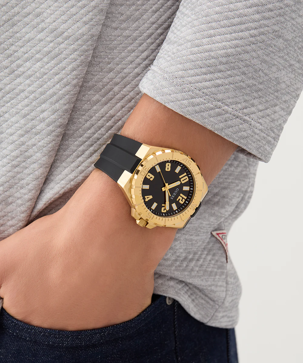 621-guess-mens-black-gold-tone-analog-watch-6.webp GUESS Mens Black Gold Tone Analog Watch