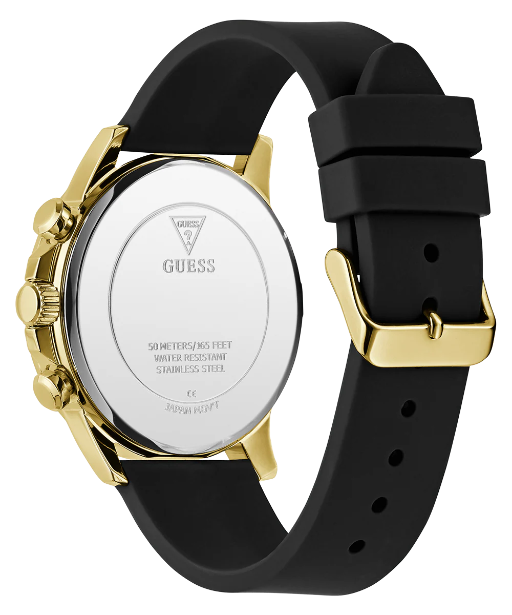 GUESS Mens Black Multi-function Watch