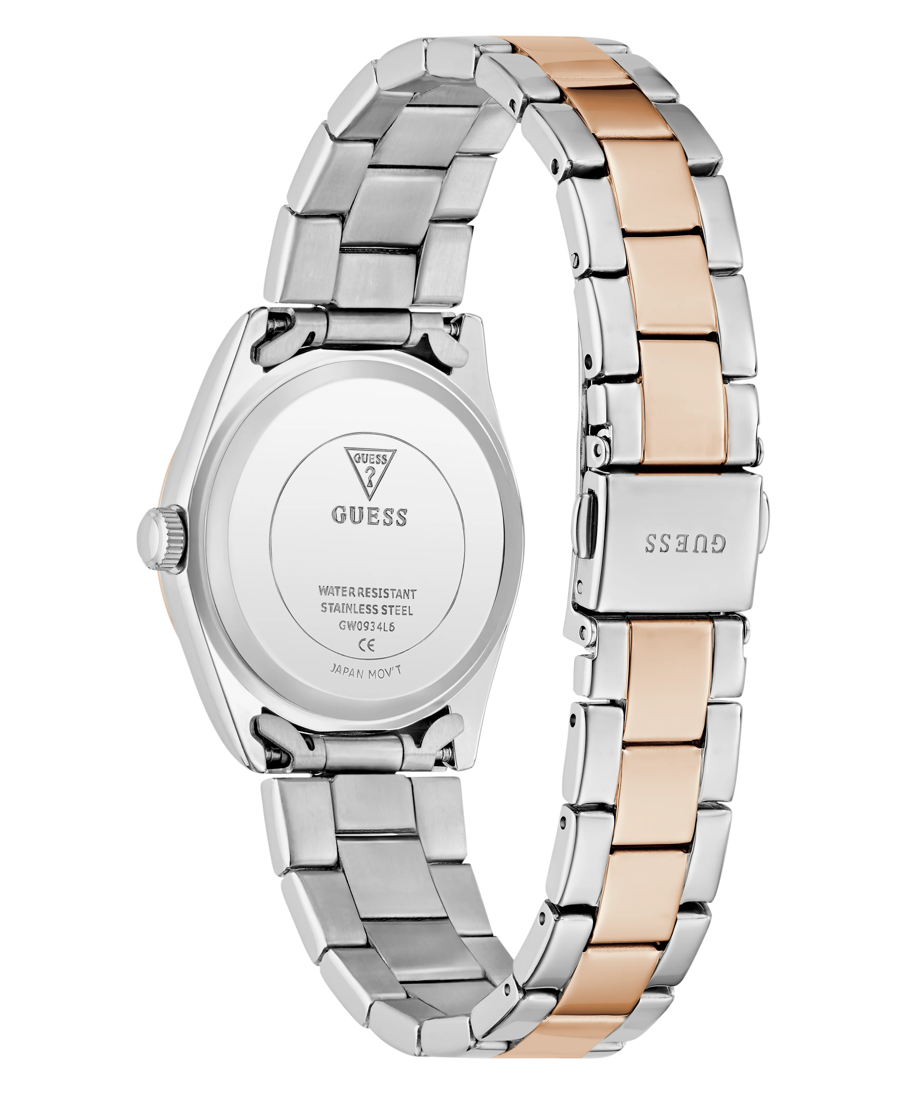 GUESS Ladies 2-Tone Date Watch