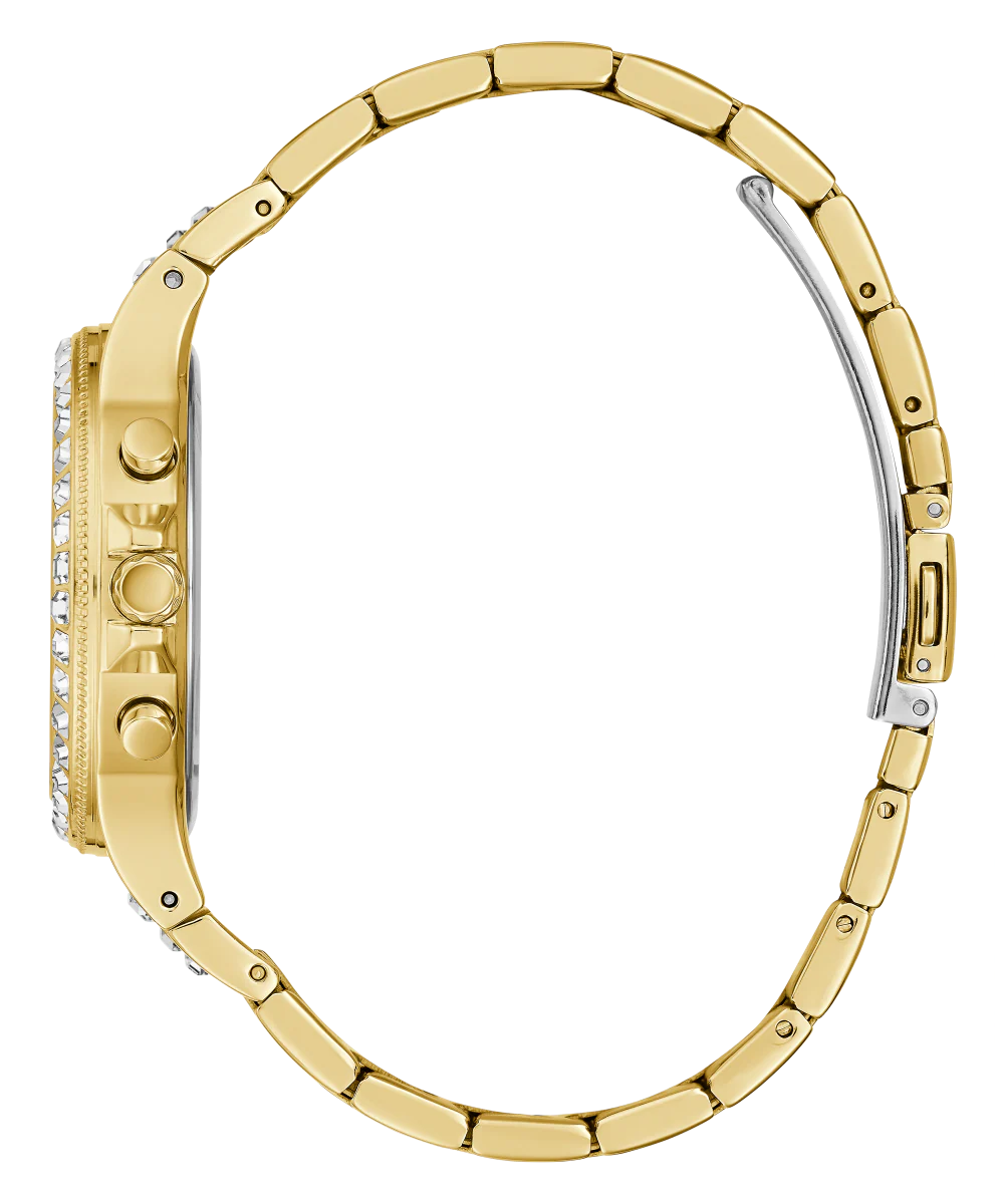 GUESS Ladies Gold Tone Multi-function Watch