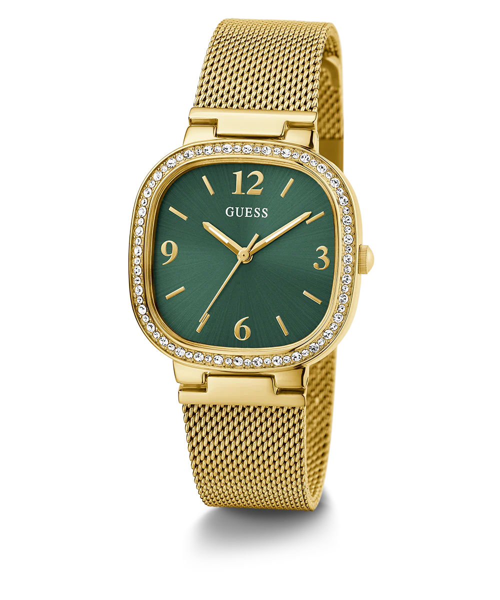 GUESS Ladies Gold Analog Watch