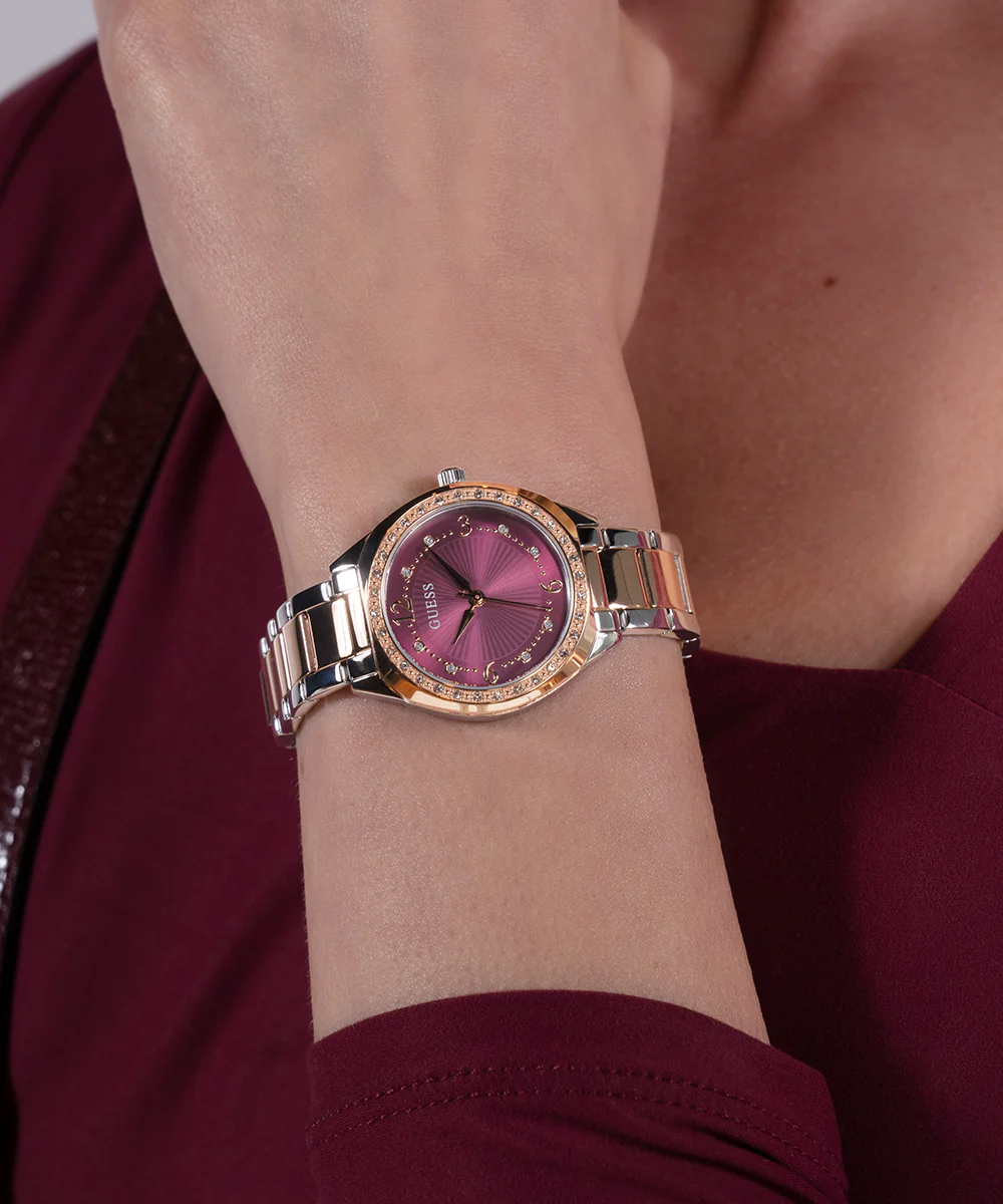 GUESS Ladies 2-Tone Analog Watch