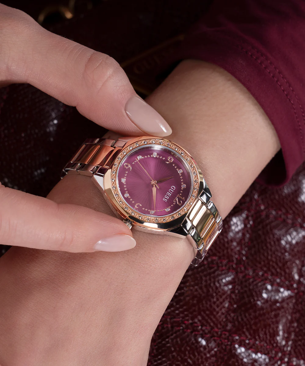 GUESS Ladies 2-Tone Analog Watch