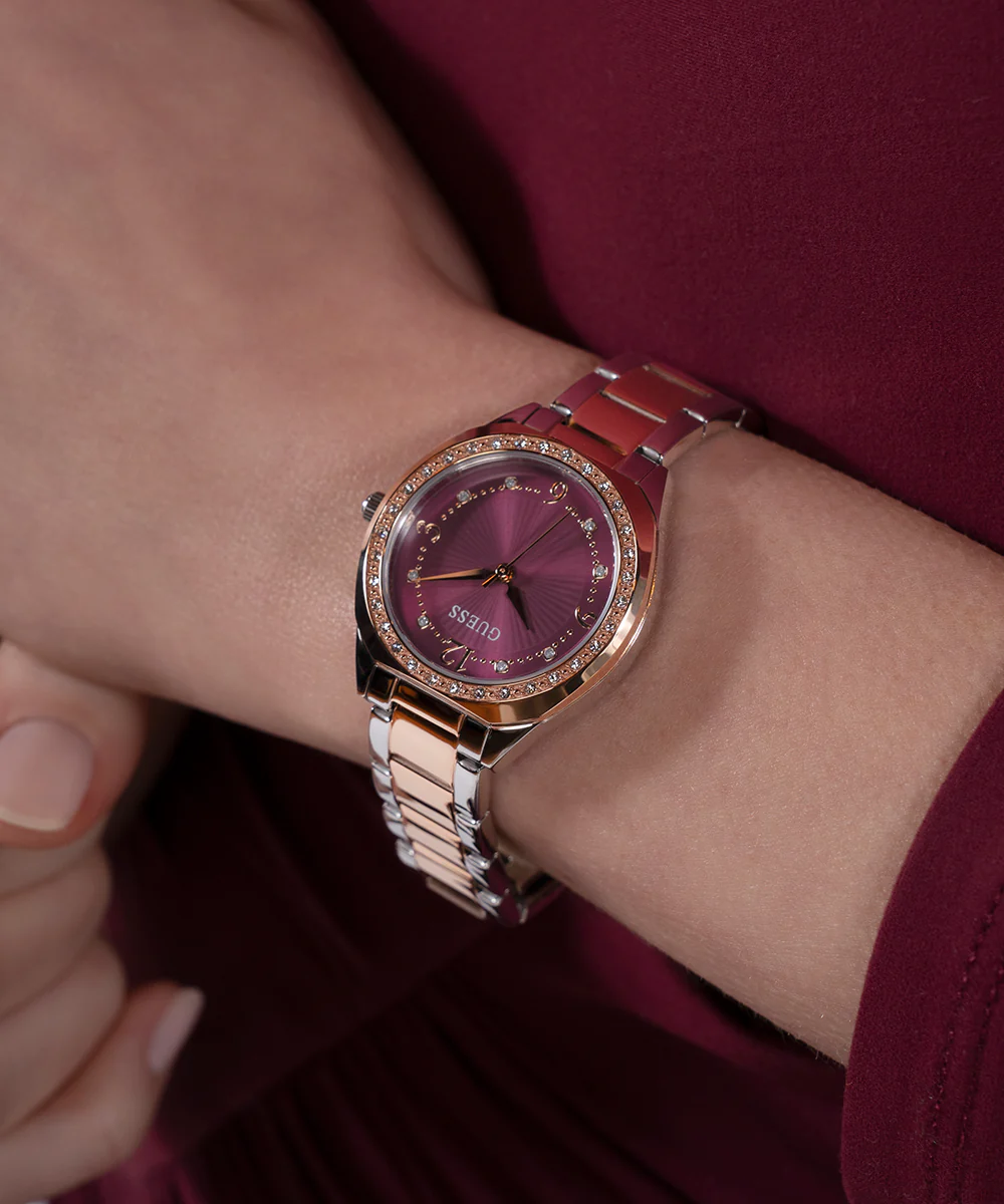 GUESS Ladies 2-Tone Analog Watch