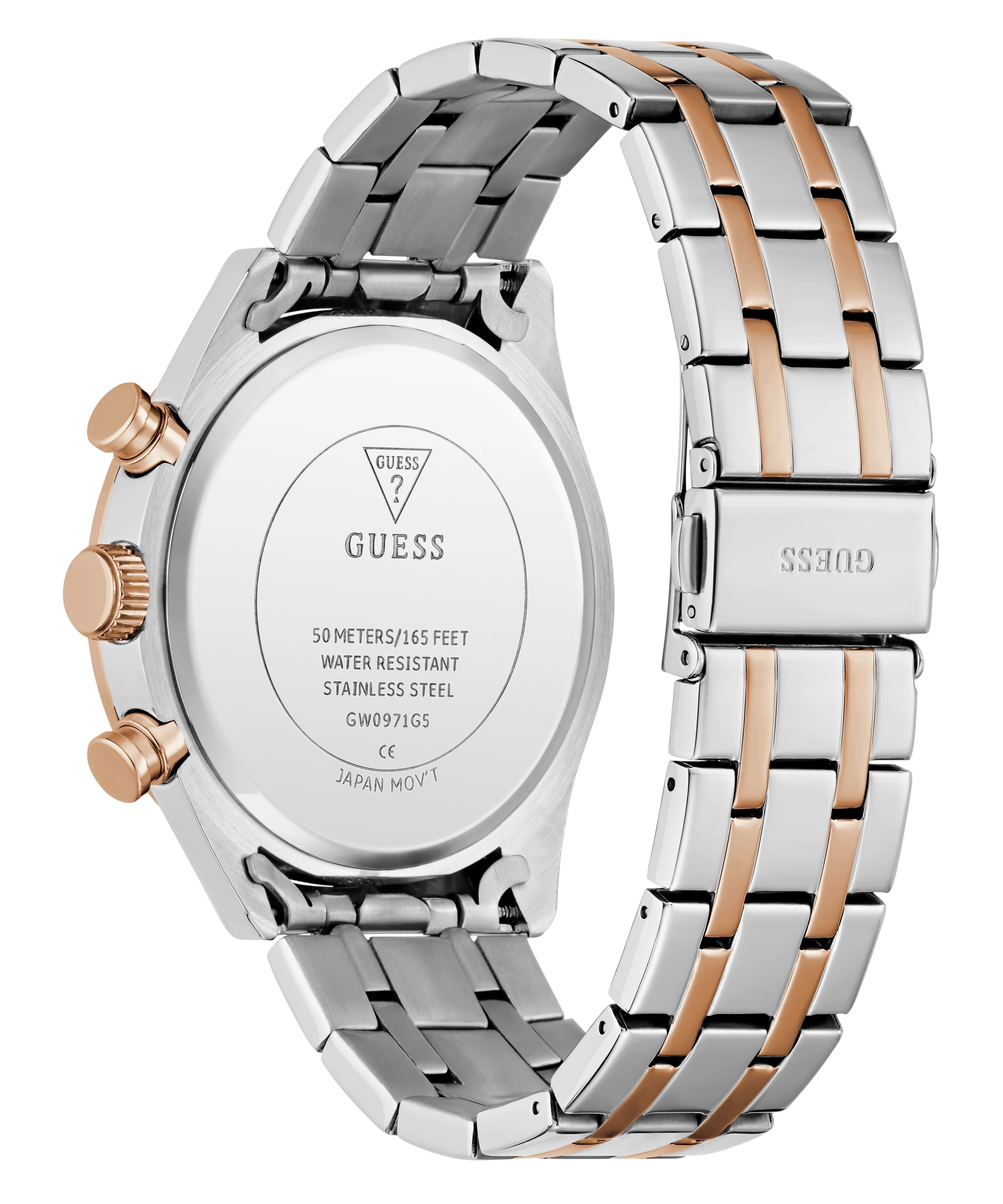 GUESS Mens 2-Tone Multi-function Watch