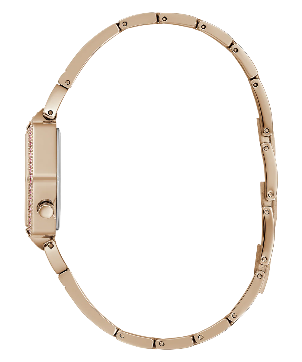 GUESS Ladies Rose Gold Tone Analog Watch