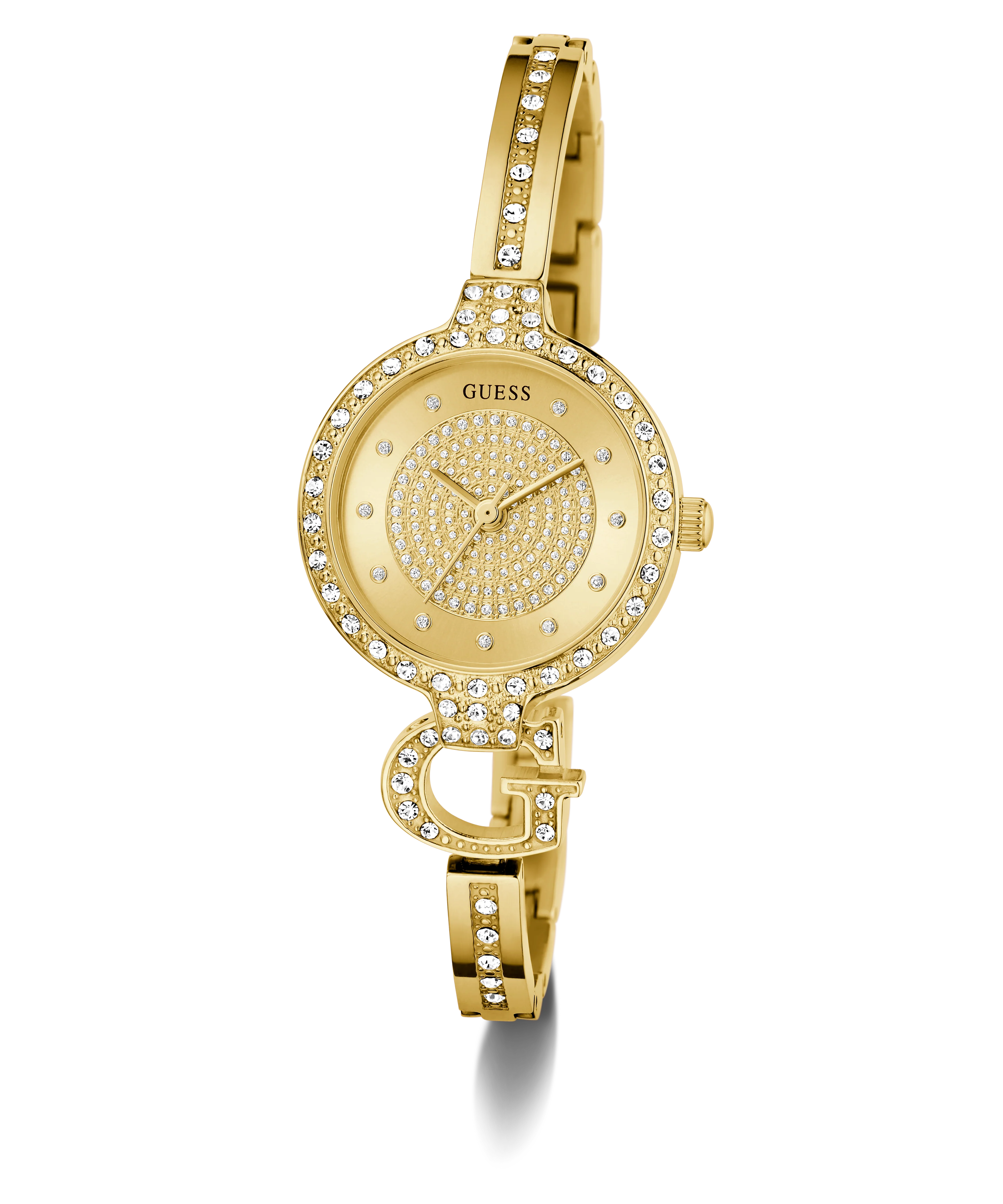 GUESS Ladies Giselle Gold Tone Analog Watch