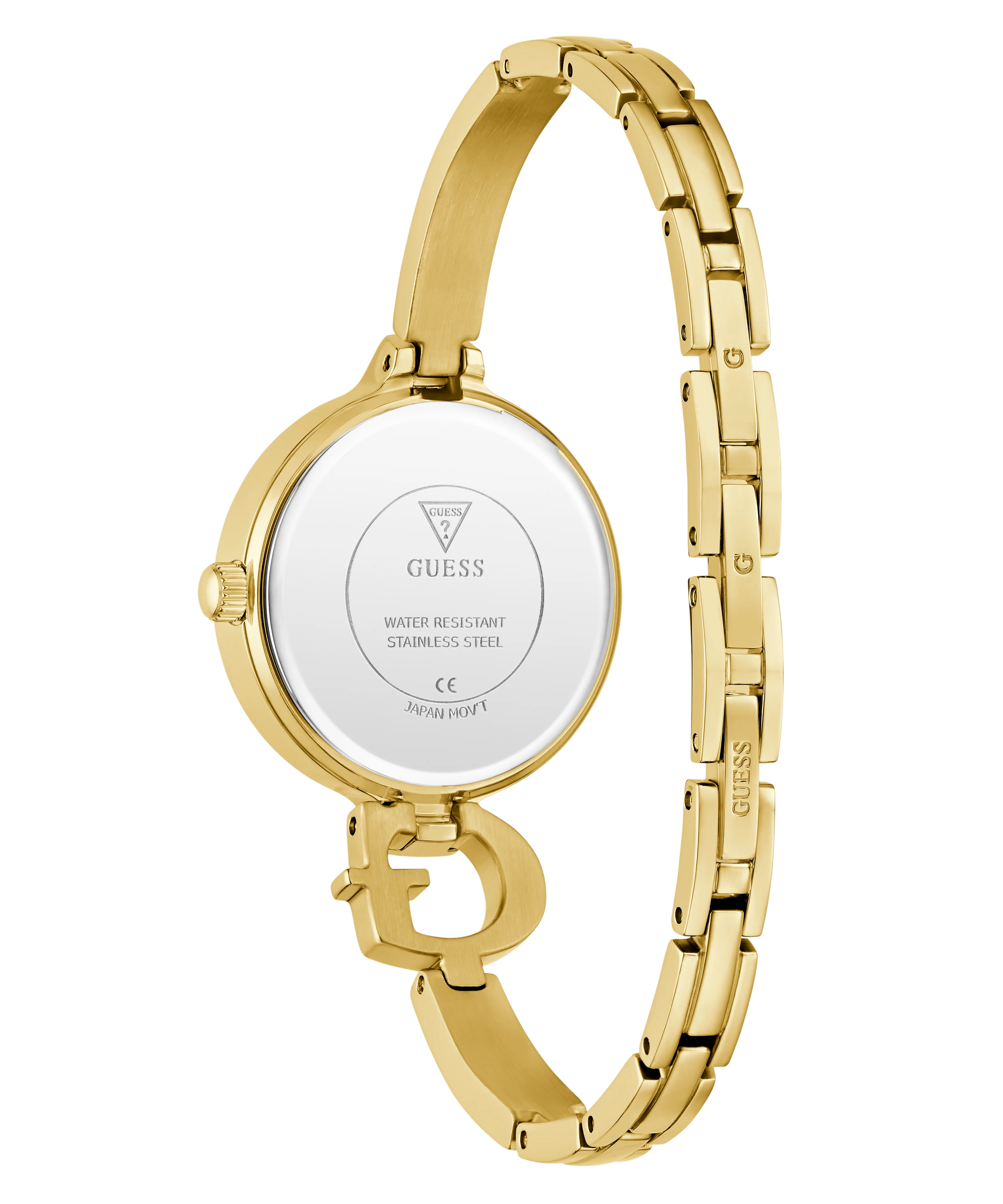 GUESS Ladies Giselle Gold Tone Analog Watch