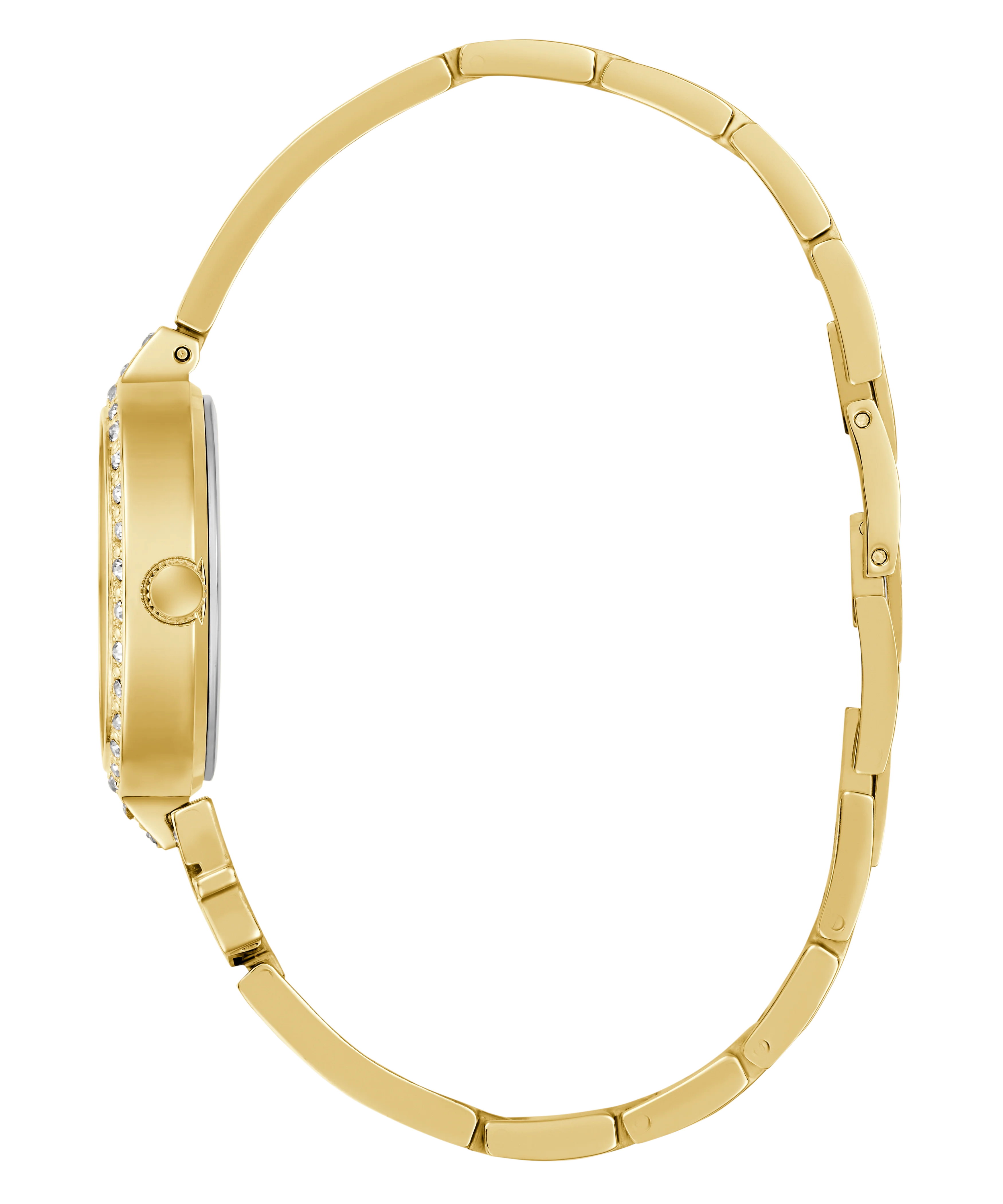 GUESS Ladies Giselle Gold Tone Analog Watch