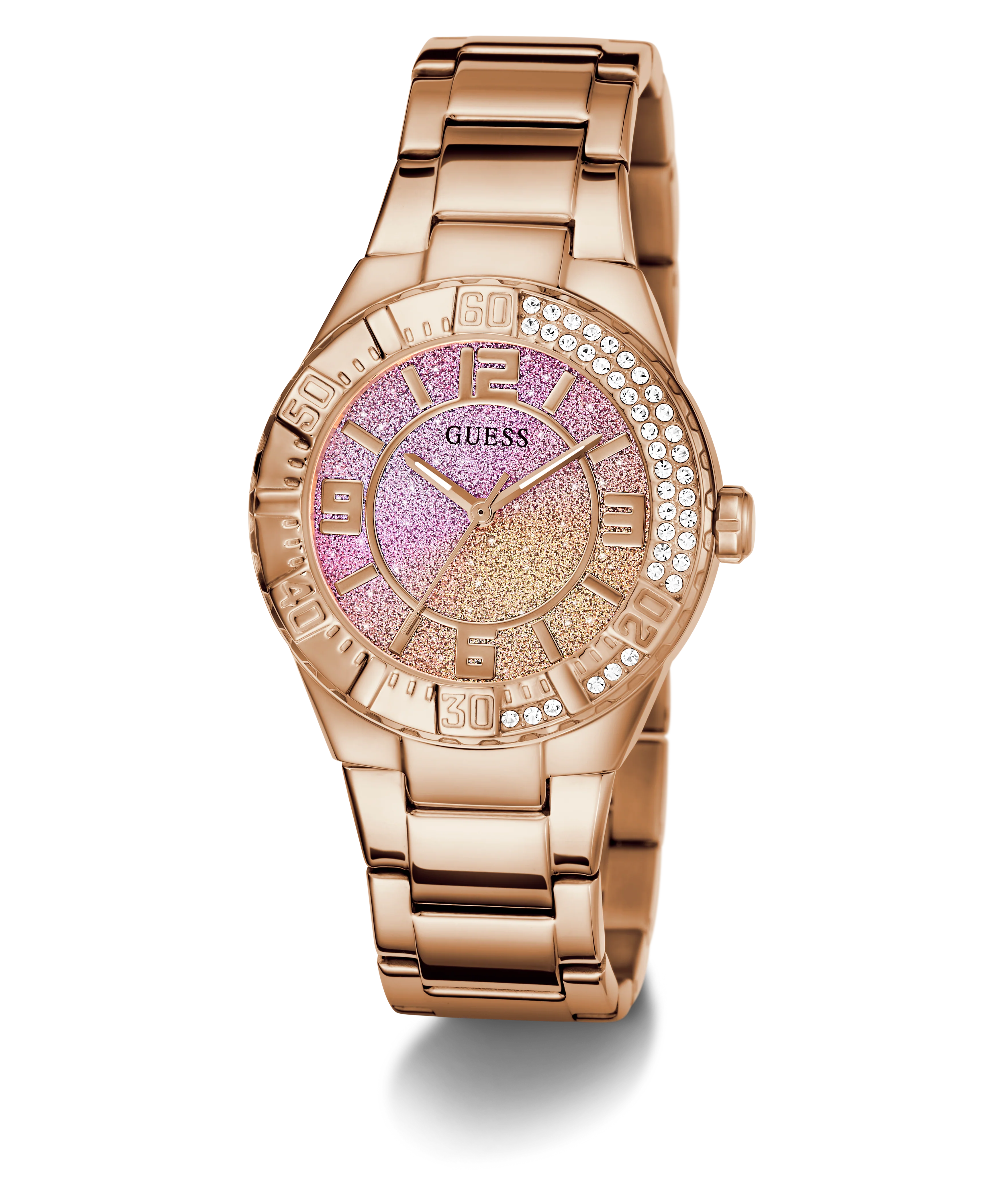 659-guess-ladies-rose-gold-tone-multi-function-watch-1.webp GUESS Ladies Rose Gold Tone Multi-function Watch