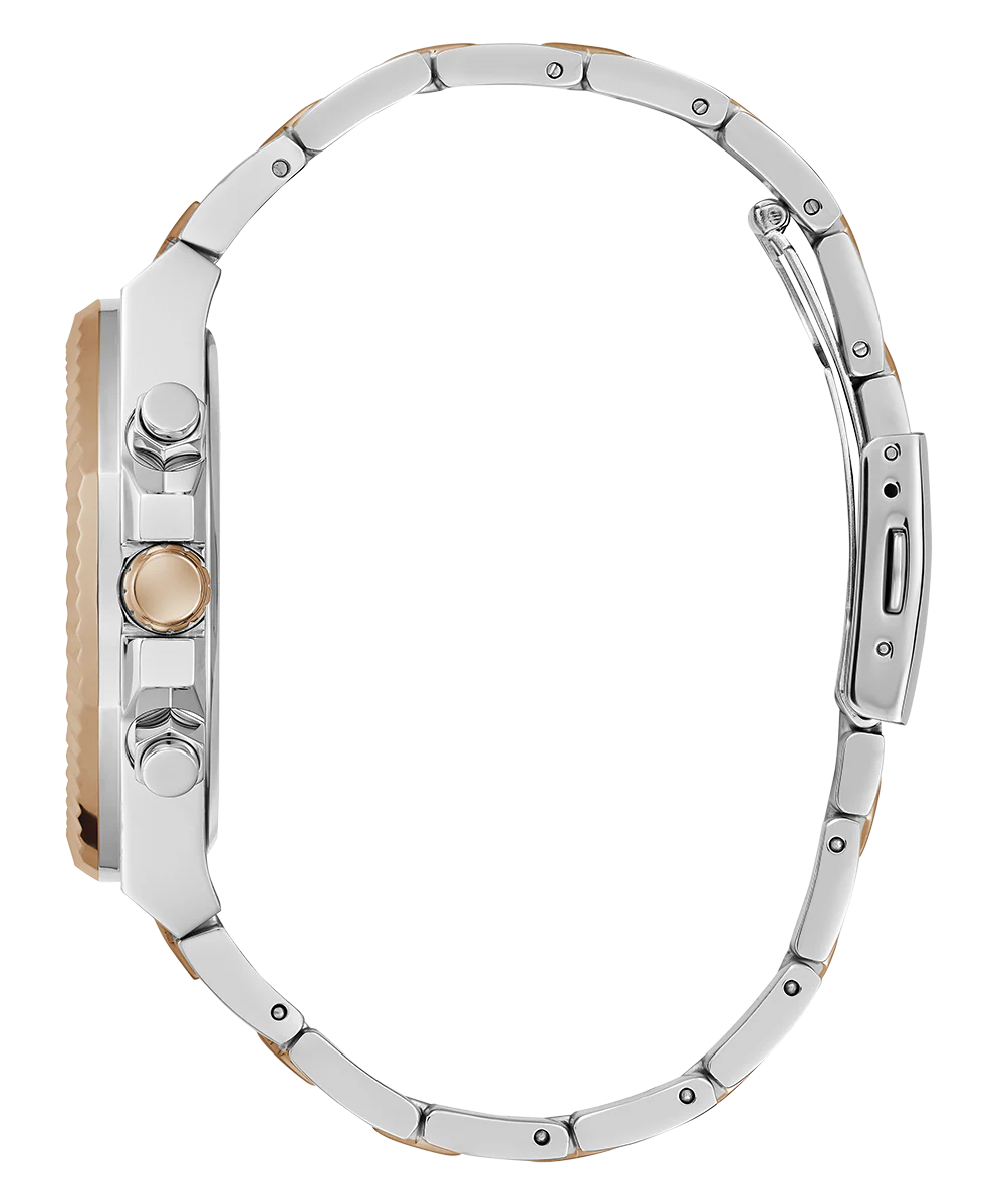 GUESS Equity Mens 2-Tone Multi-function Watch