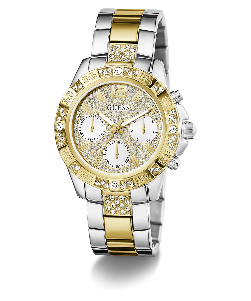 GUESS Ladies 2-Tone Multi-function Watch