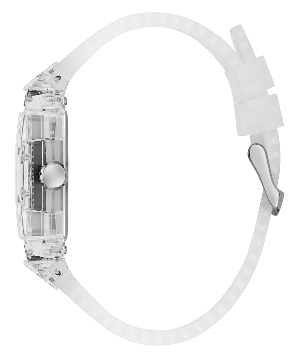 GUESS Mens Clear Multi-function Watch