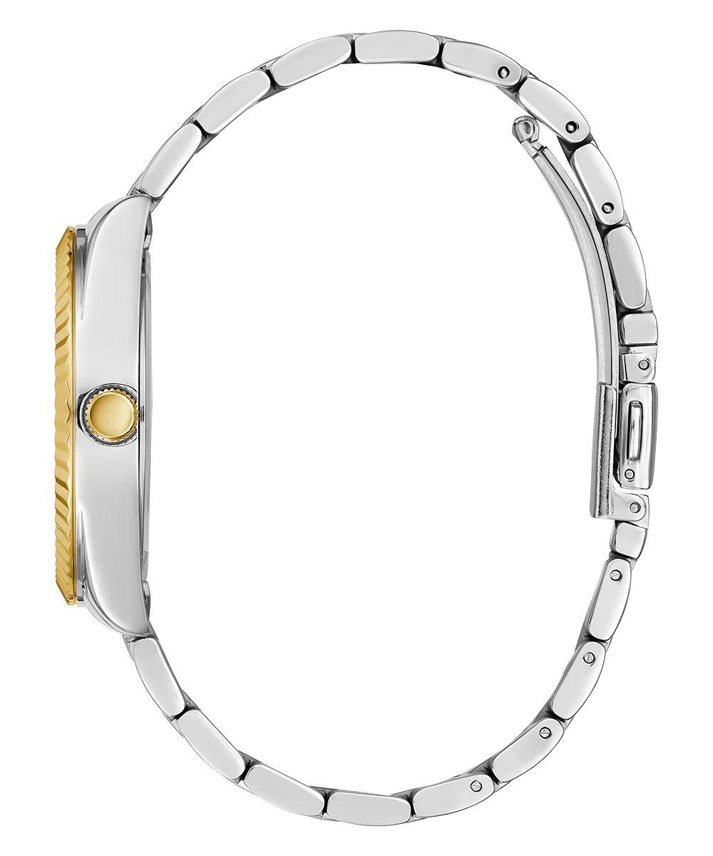 GUESS Ladies 2-Tone Day/Date Watch