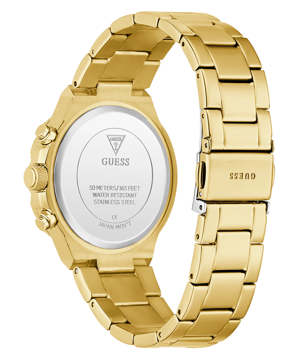 GUESS Ladies Gold Tone Multi-function Watch