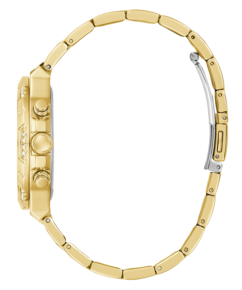 GUESS Ladies Gold Tone Multi-function Watch
