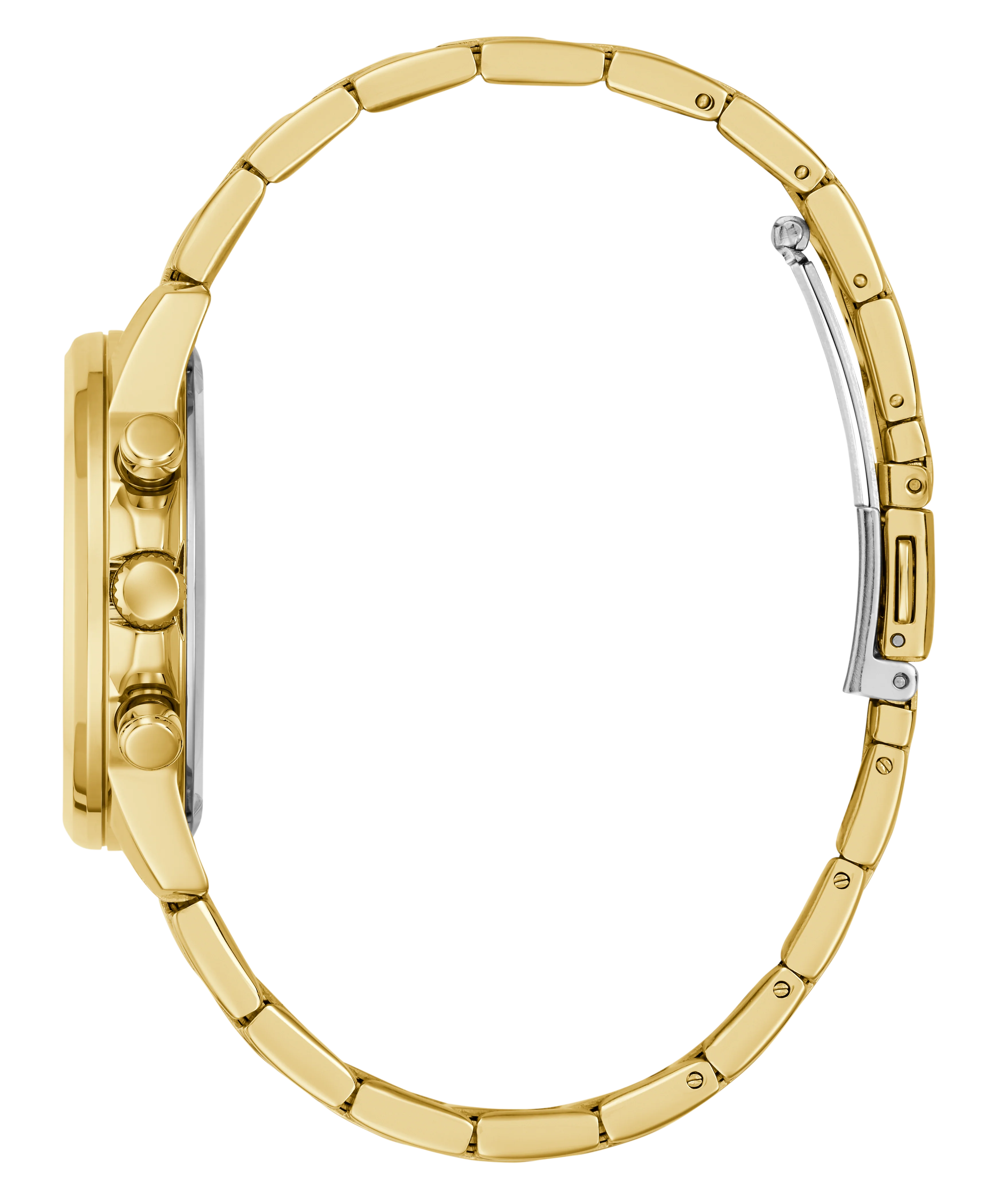 GUESS Ladies Gold Tone Multi-function Watch