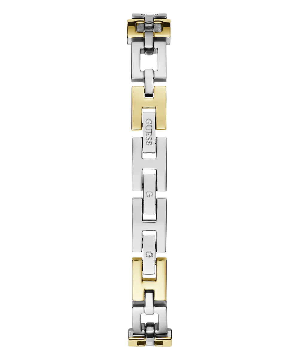 GUESS Ladies 2-Tone Silver Tone Analog Watch