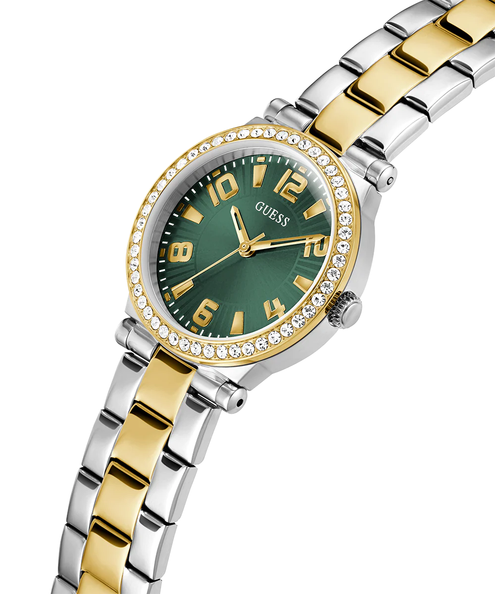 GUESS Ladies 2-Tone Analog Watch