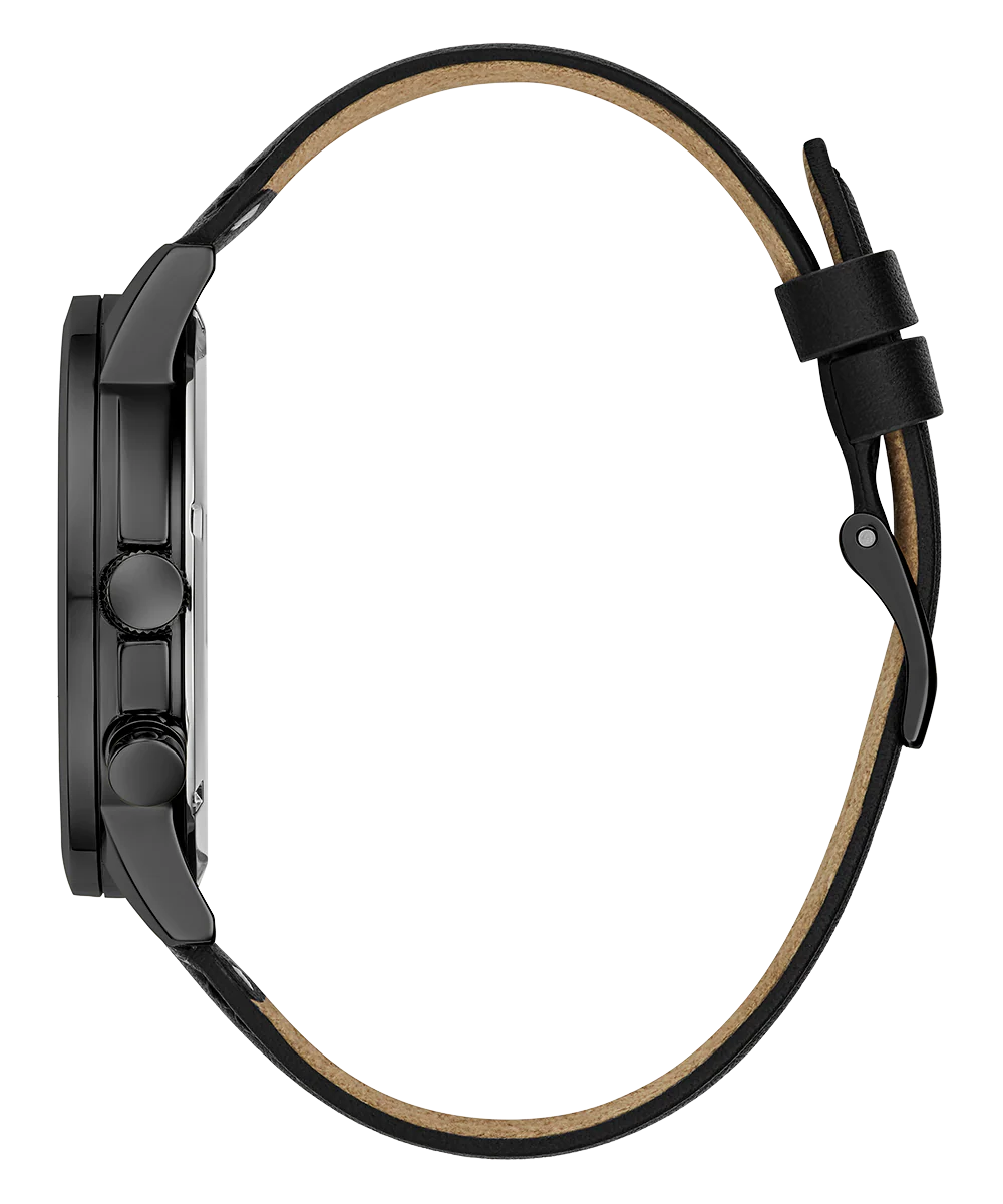 GUESS Mens Black Multi-function Watch