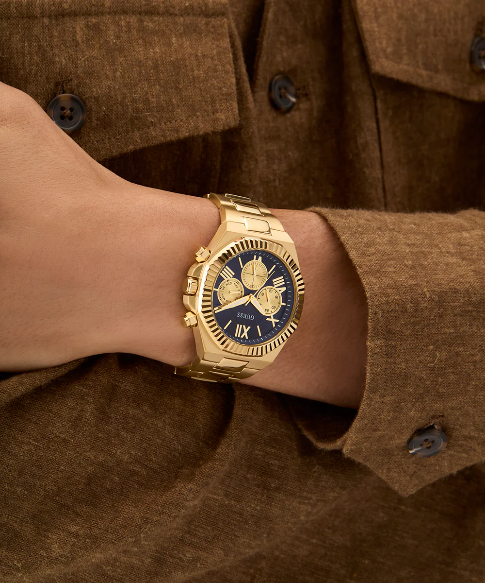 719-guess-equity-mens-gold-tone-multi-function-watch-6.webp GUESS Equity Mens Gold Tone Multi-function Watch