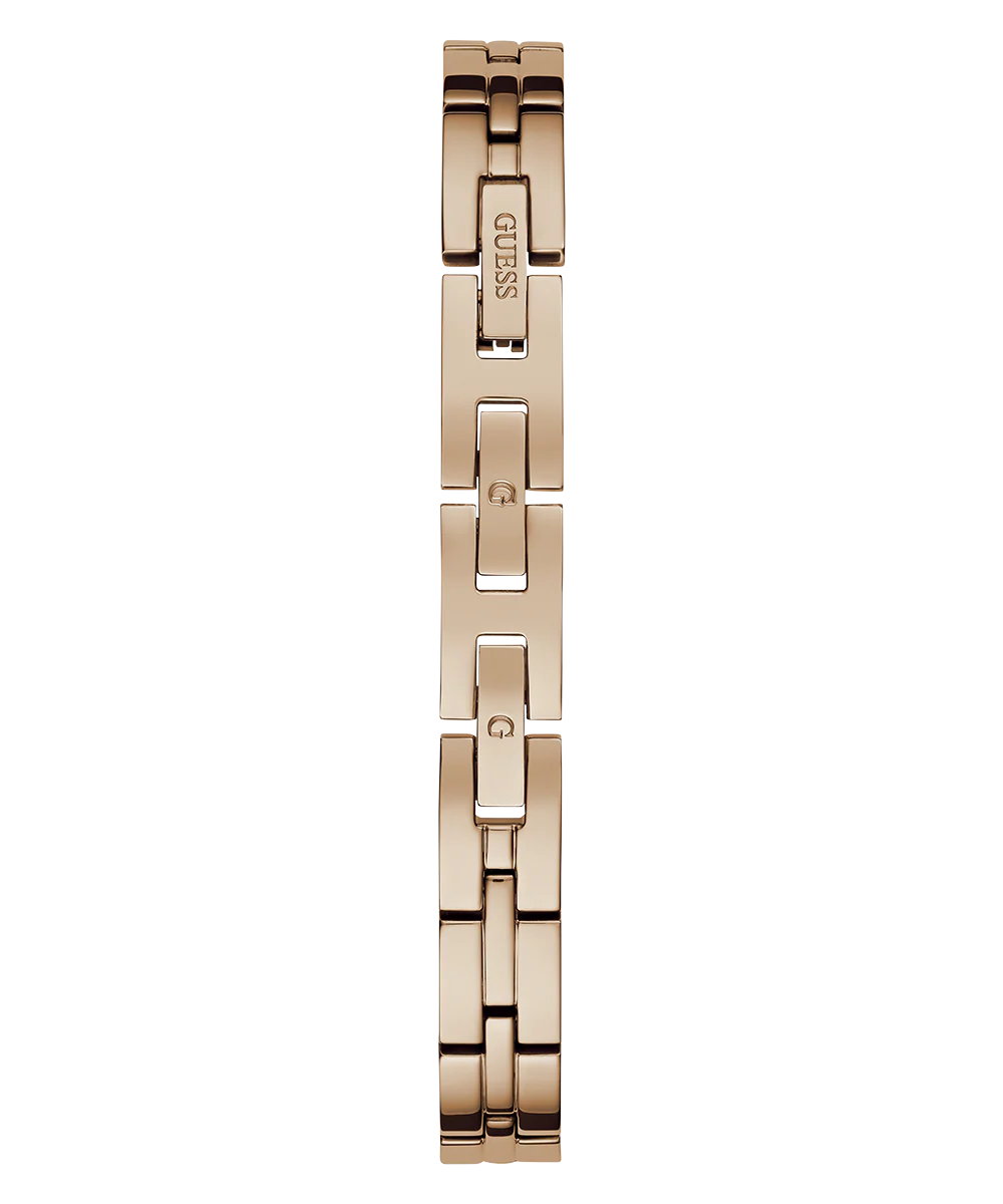 GUESS Ladies Rose Gold Tone Analog Watch