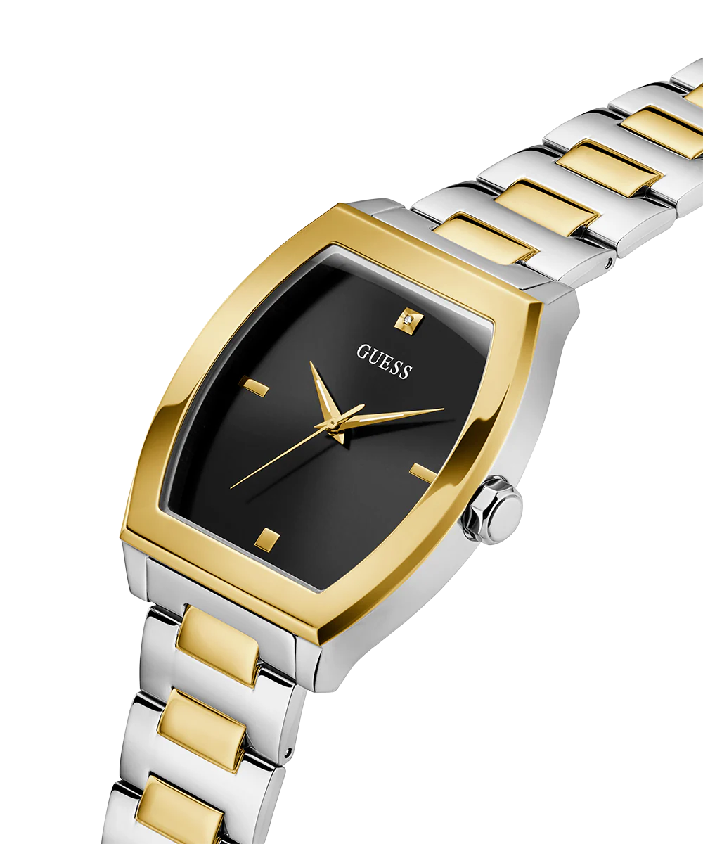 GUESS Mens 2-Tone Analog Watch